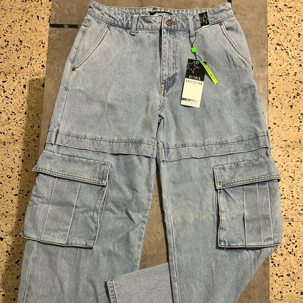 VIBRANT CARGO JEAN, NEW WITH TAGS